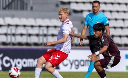 México rescata el empate ante Dinamarca; comienza su camino en el Torneo Maurice Revello 