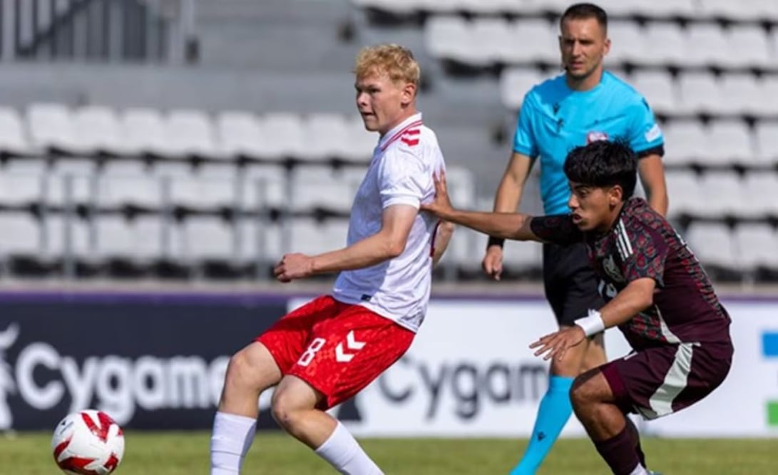 México y Dinamarca en el Torneo Maurice Revello - Foto: Especial