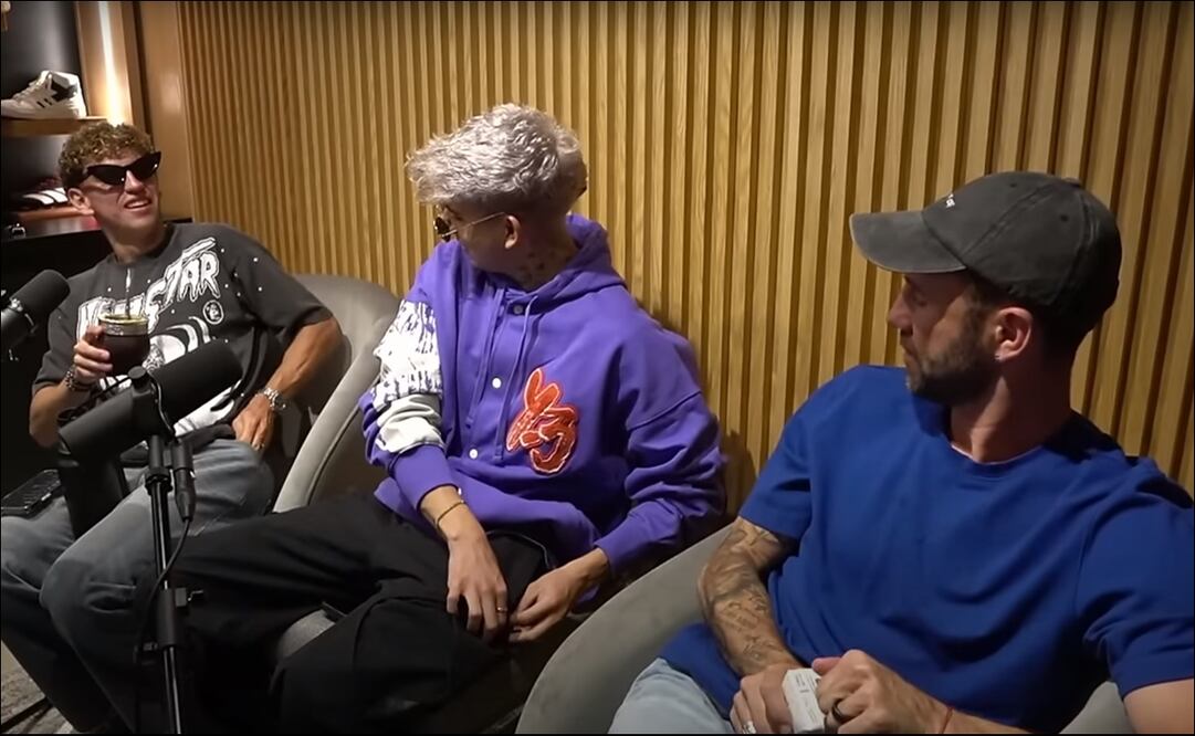 Igor Lichnovsky, Kevin Álvarez y Miguel Layún, en su podcast 'La Triiisecta'. FOTO: Captura