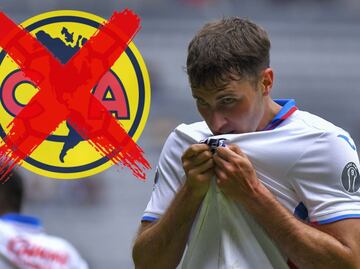 Santiago Giménez le hace el feo al América: 'Nunca jugaría con el acérrimo rival'