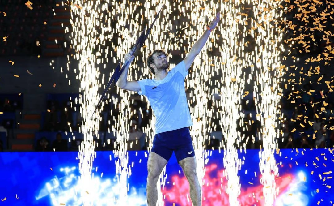 Goffin frustró las aspiraciones de ‘The Ice Man’ generando una gran decepción entre la fanaticada. Foto: UTS Guadalajara.