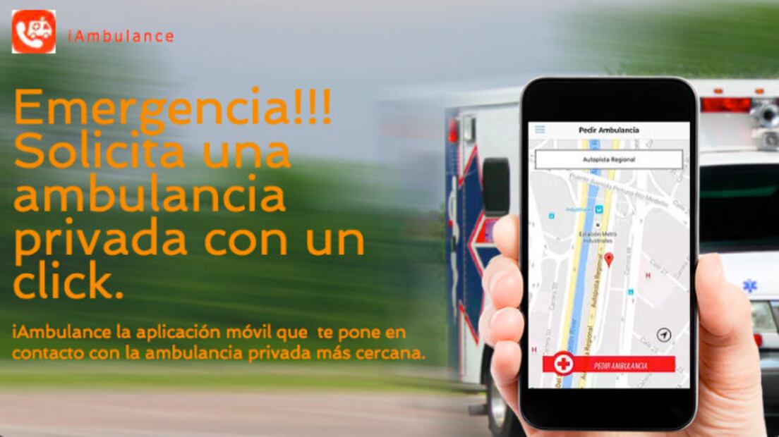 iAmbulance, la app que cambiará la manera de solicitar una ambulancia