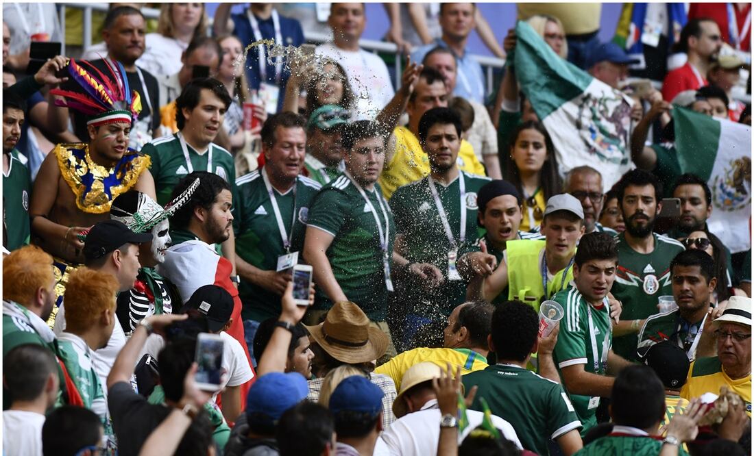 Afición Mexicana en el Mundial de Rusia 2018 Foto: Imago7