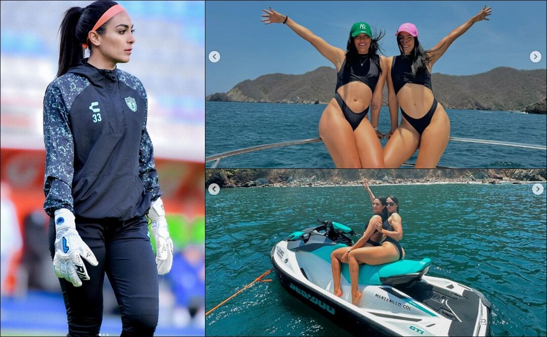 Stefani Jiménez y su gemela disfrutan de sus vacaciones en Manzanillo, Colima. FOTO: @stefijimenezp