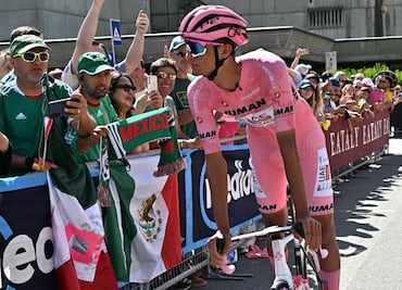 Isaac del Toro pierde el liderato del Giro de Italia, pesadilla para el mexicano
