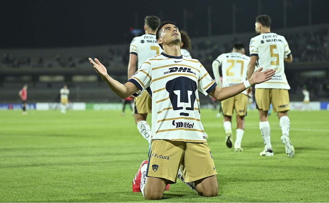 Guillermo Martínez en festejo de gol, durante la Copa de Campeones de la Concacaf - Foto: Imago7