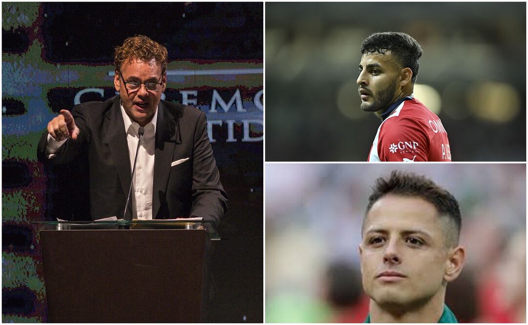 David Faitelson, Alexis Vega y Javier Hernández / FOTOS: Imago7