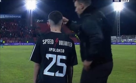 Mateo Apolonio, el niño de 14 años que debutó en la primera división de Argentina