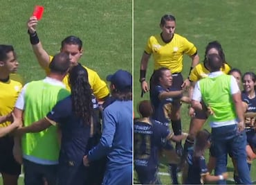 Entrenador de Pumas femenil perdió la cabeza y fue a encarar e insultar al árbitro
