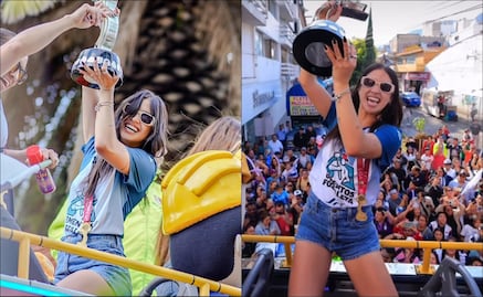 Nailea Vidrio es tundida por sus festejos tras el titulo de Pachuca Femenil en el Clausura 2025