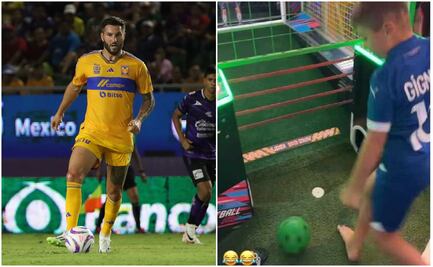 ¡De tal palo tal astilla! Hijo de Gignac muestra sus habilidades para el futbol