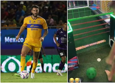 ¡De tal palo tal astilla! Hijo de Gignac muestra sus habilidades para el futbol