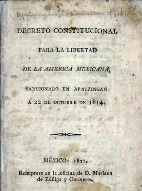 A 100 años de la actual Constitución Mexicana, y sus antecesoras 