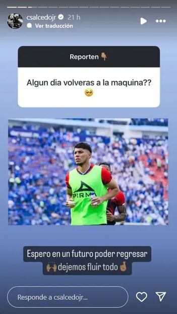 El Titán lanzó una dinámica con todos sus seguidores en Instagram. Foto: csalcedojr.