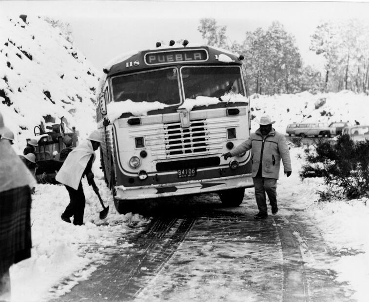 1967: Fotos de la última nevada que ocurrió en la Ciudad de México