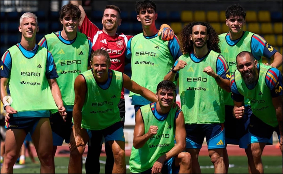 RT @De10Sports: La selección de España se alista para su test mundialista ante el combinado de Irak

 vs