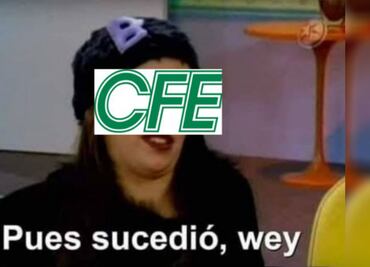 Los 10 mejores memes del apagón de la CFE en México