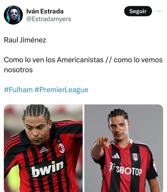 Tweets Raúl Jiménez
