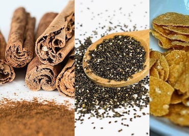 10 beneficios de la canela, la chía y el cereal