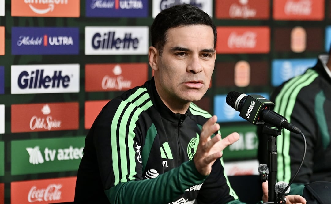 Rafael Márquez en conferencia de prensa, previo a su debut como DT de la Selección Mexicana ante Colombia - Foto: Imago7