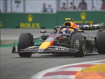 Así le fue al mexicano 'Checo' Pérez en los entrenamientos libres del Gran Premio de Singapur
