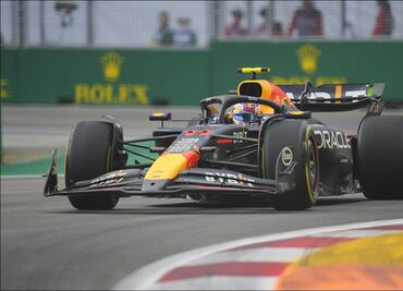 Así le fue al mexicano 'Checo' Pérez en los entrenamientos libres del Gran Premio de Singapur