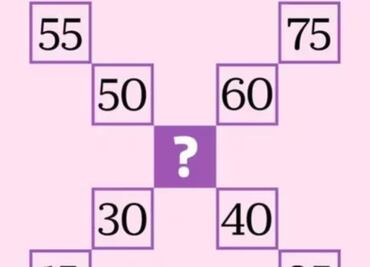 Solo una persona con un alto coeficiente puede encontrar el número que falta en solo 7 segundos