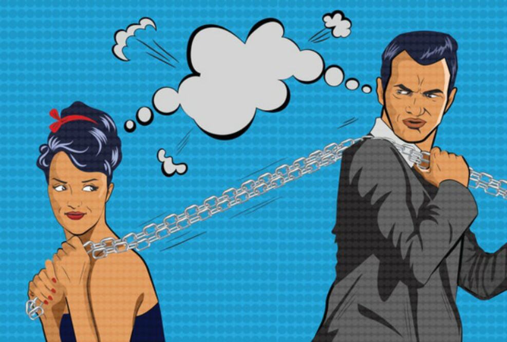 Cuando una de las dos partes lo es, cambia los tonos de voz; por ejemplo, si no puede ver a su pareja por causas del trabajo y horarios, mencionará algo así como “pero con tus amigos si saldrías”, con el fin de crear una atmósfera de amenaza. (Foto: iStock)