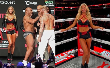 ¿Quién es Sydney Thomas? La edecán que robó reflectores en la pelea de Mike Tyson vs Jake Paul