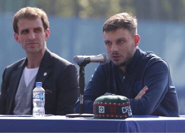 Martín Anselmi tiene clara su primera meta en Cruz Azul: "Construir un equipo"