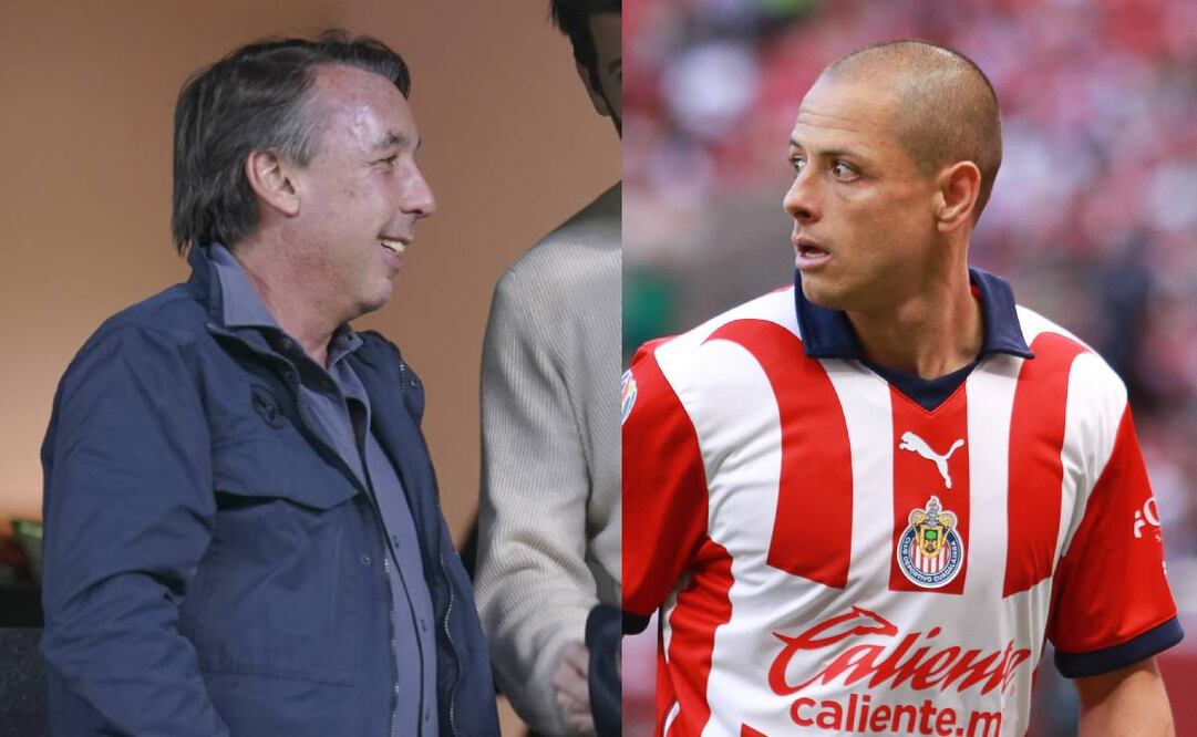 Emilio Azcárraga mandó una indirecta a Chicharito Hernández tras el Clásico Nacional. Foto: Imago7