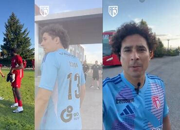 Guillermo Ochoa fue presentado en Portugal con su nuevo equipo