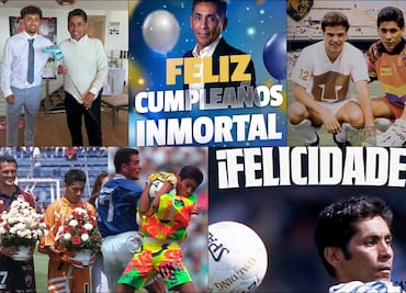 ¡Jorge Campos acaricia el sexto piso! El 'Inmortal' recibe felicitaciones por su cumpleaños