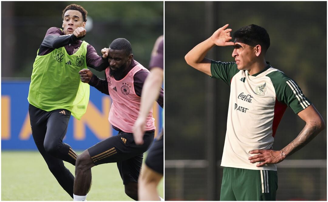 Jamal Musiala, Antonio Rudiger y Edson Álvarez / FOTOS: EFE e Imago7
