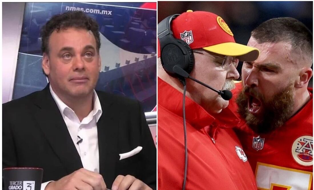 David Faitelson defendió a Travis Kelce - Foto: Especial
