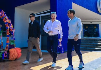 Javier Aguirre y Rafa Márquez estuvieron en el entrenamiento de Cruz Azul