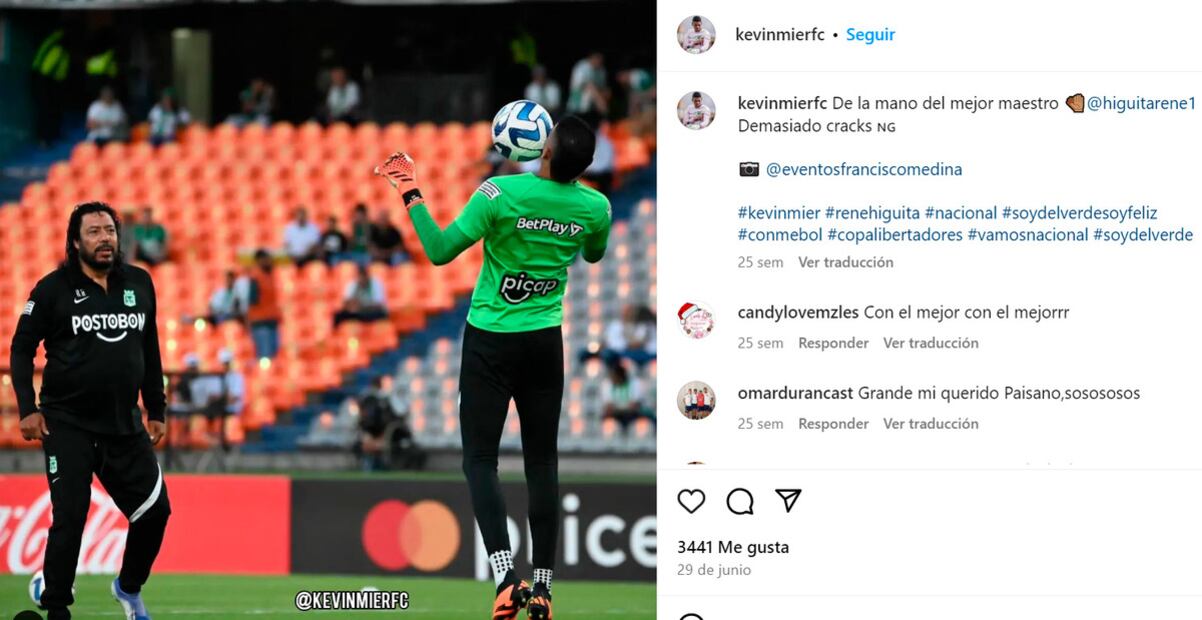 El creador del 'escorpión' fue uno de los mentores de Kevin Mier. Foto: Especial