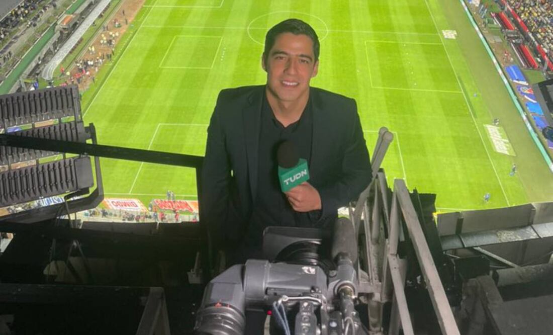Andrés Vaca narrará los dos partidos de México de este sábado. Foto: Especial