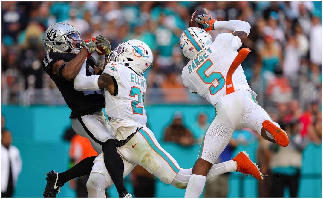 Jalen Ramsey fue clave con un intercepción - AFP