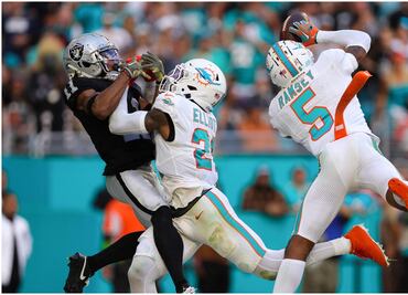 Dolphins se impuso a Raiders con gran actuación de Jalen Ramsey