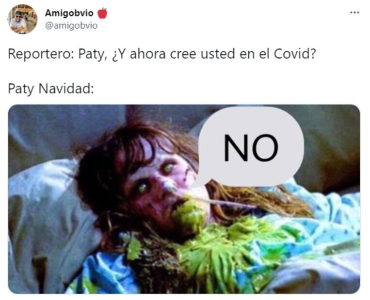 Paty Navidad tiene Covid-19 y estallan los memes en las redes sociales