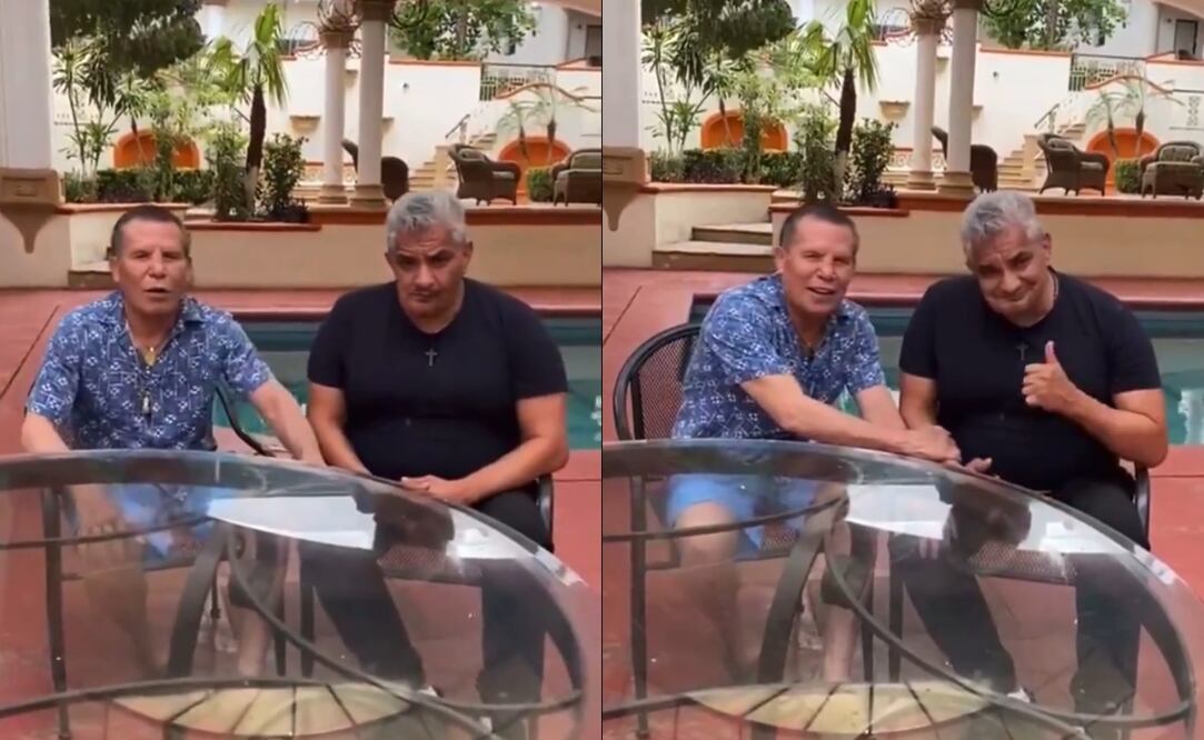 Julio César Chávez y Shocker en la clínica de rehabilitación / FOTOS: Capturas