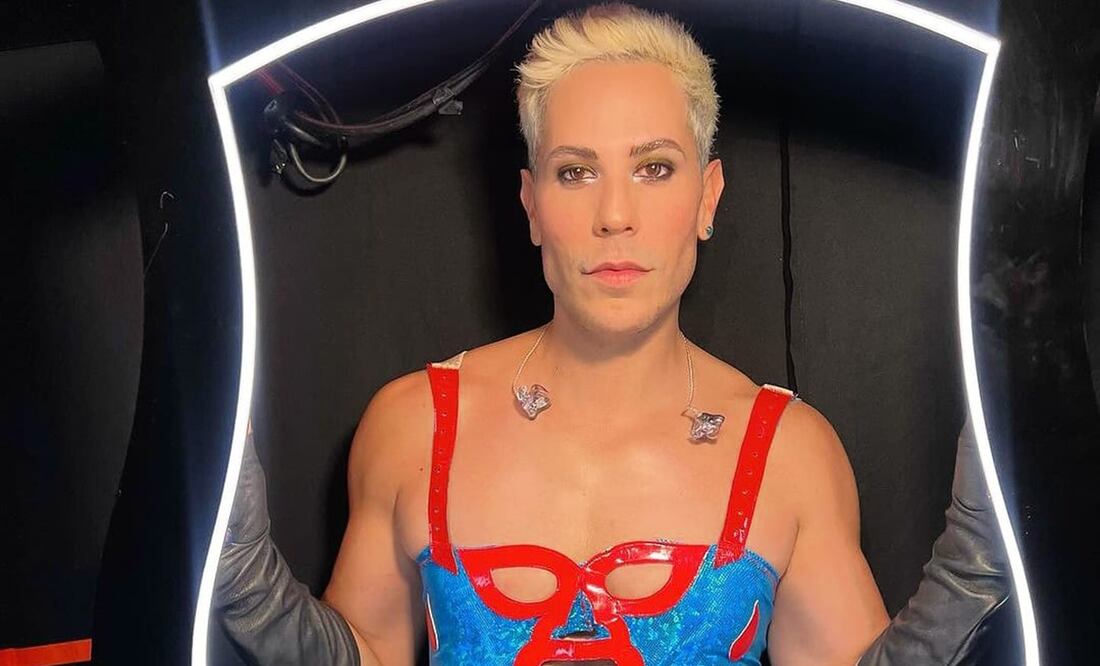 Christian Chávez, cantante de RBD, rindió homenaje a un ícono de la lucha libre mexicana