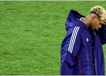 El polémico gesto de Lamine Yamal durante el festejo de Portugal ¿No sabe perder?