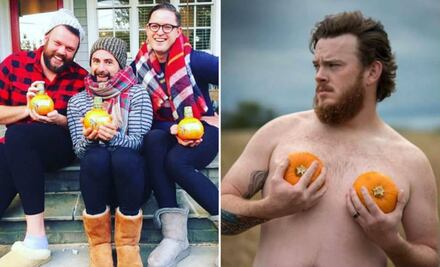 10 divertidas fotos de hombres imitando poses femeninas 