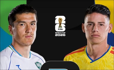 Uzbekistán vs Colombia: Horario y canales para ver el partido hoy miércoles 17 de junio