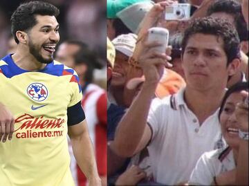 Henry Martín se hace viral por fotografías de su juventud en un concierto de Camila