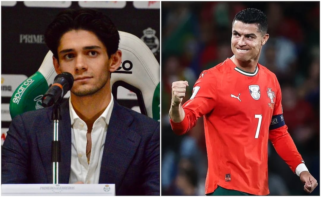 Alejandro Irraragori y Cristiano Ronaldo Foto: Especial