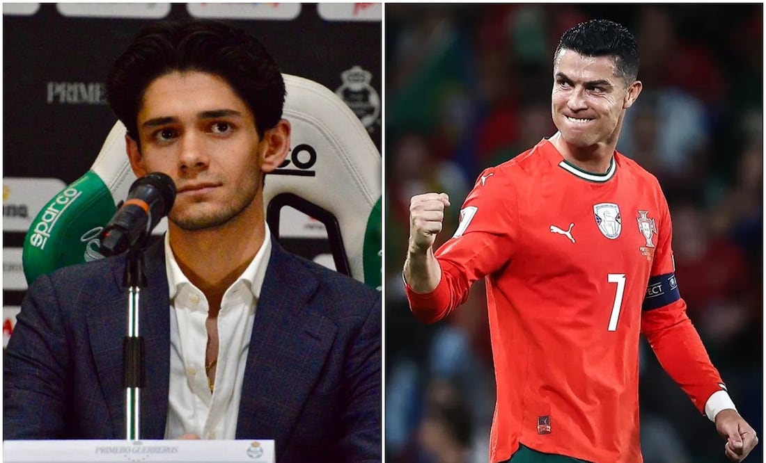 Alejandro Irraragori y Cristiano Ronaldo Foto: Especial