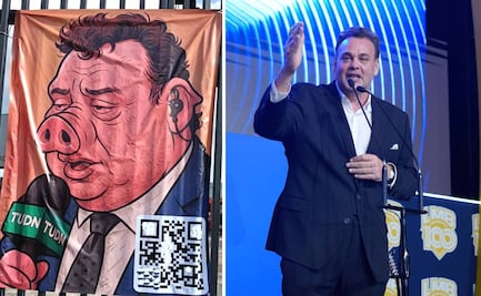 Afición de Cruz Azul insultó a David Faitelson previo al juego contra Santos